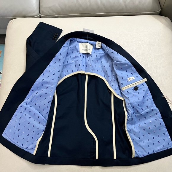 NWT - Authentic Scotch & Soda Boys’ Suit Jacket - Size 8/128 - Picture 3 of 7